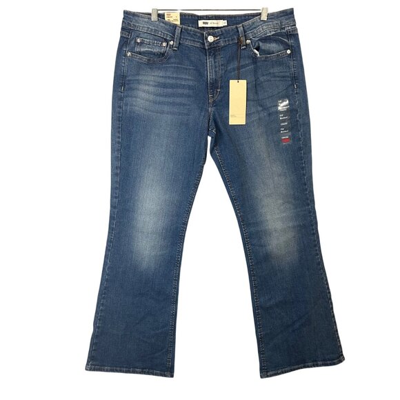 Levi’s 518 Women's Bootcut Size 15/32 Low Rise Comfort Stretch NWT - Picture 1 of 15